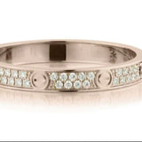 18K 2.72g Eternal Love Band / D0.15ct